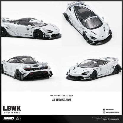 IN64-LBWK720S-01 LIBERTY WALK 720S Chase Car 1/6