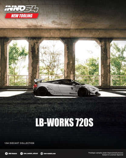 IN64-LBWK720S-01 LIBERTY WALK 720S Chase Car 1/6