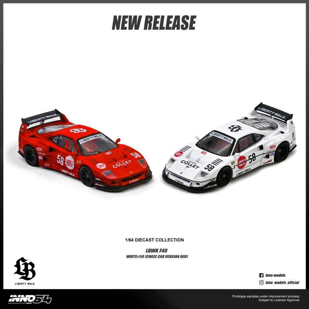 IN64-LBWKF40-COLLET LBWK F40 COLLET With Chase Car