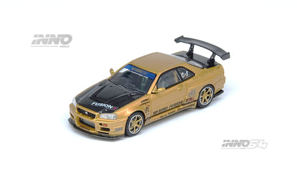 IN64-R34TS-GOLD – TOP SECRET R34 GT-R Gold