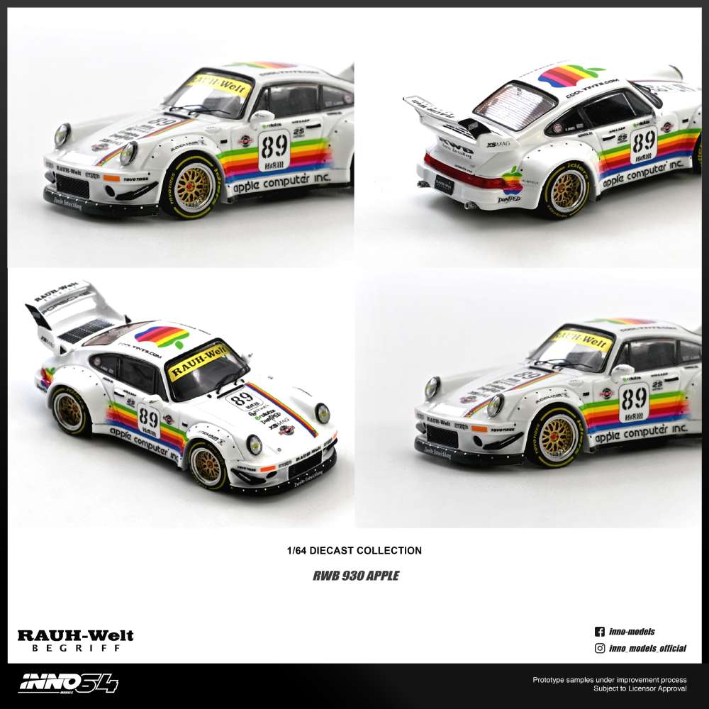 IN64-RWB930-APPLE RWB 930 #89 Apple Livery