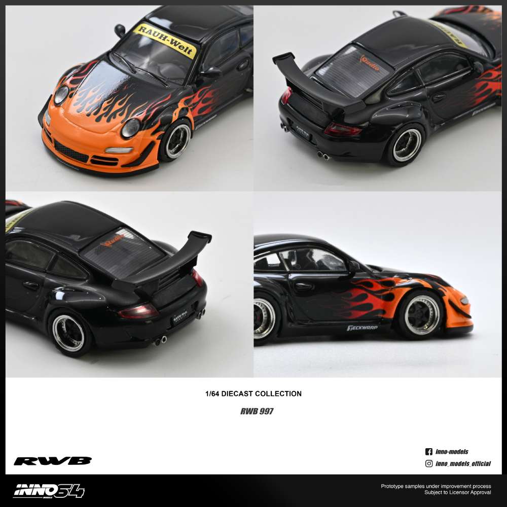 IN64-RWB997-OBF RWB 997 Orange Burning Flame