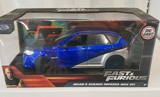 Brian's Blue Subaru Impreza WRX STI - Fast & Furious
