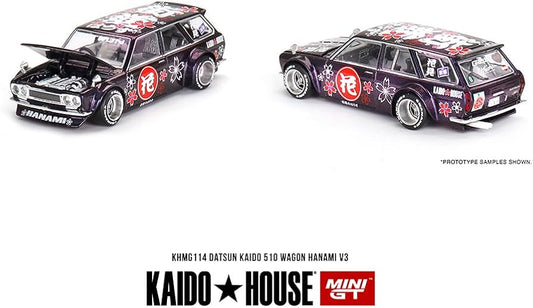 KHMG114 Magic Purple Datsun KAIDO 510 Wagon Hanami V3