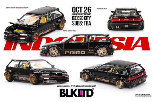 KHMG135 015/350 Honda Civic EF Kaido Works Black Limited IDE 2024 with Vending Machine pin
