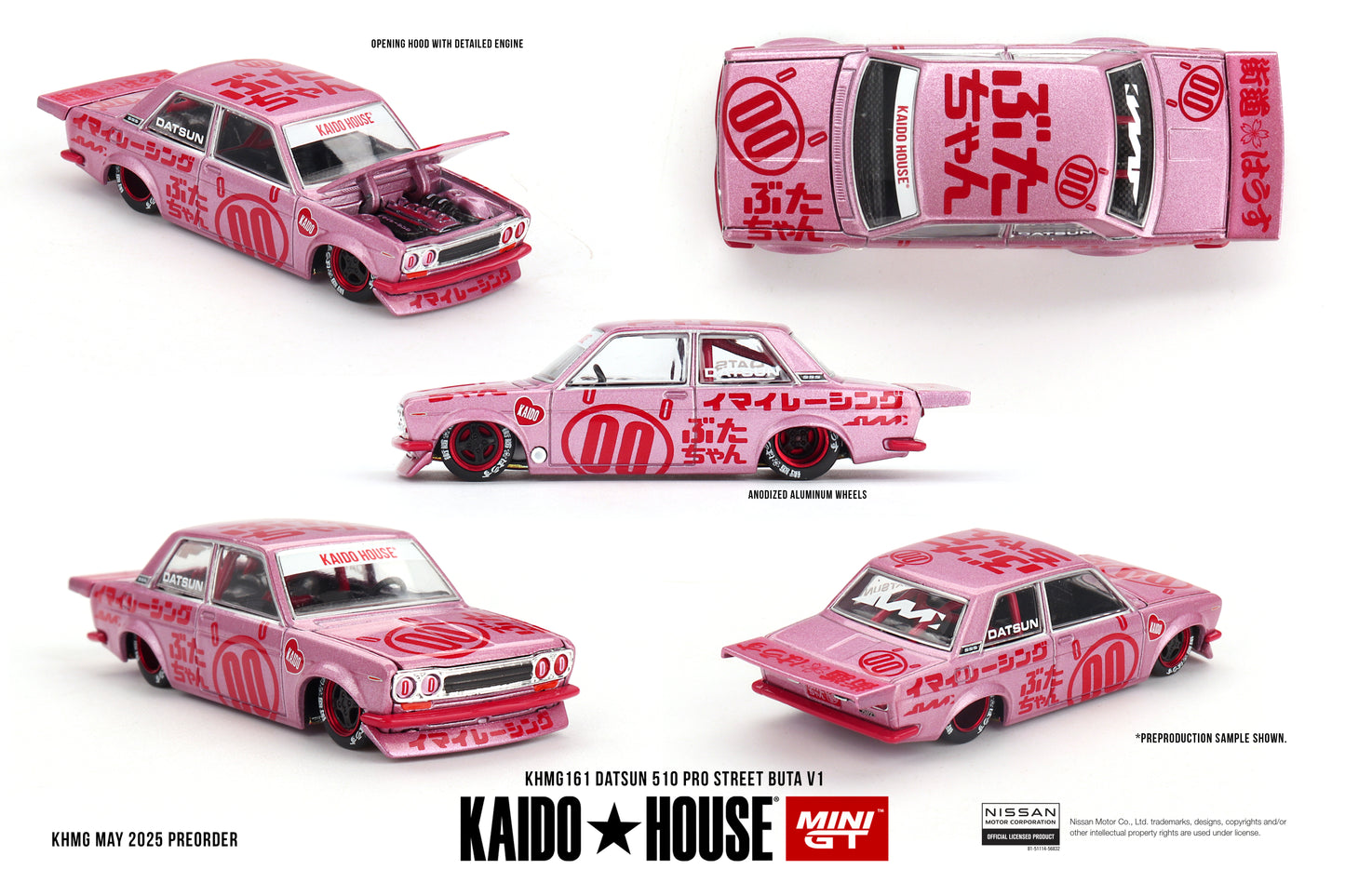 KHMG161 Datsun 510 Pro Street Buta V1