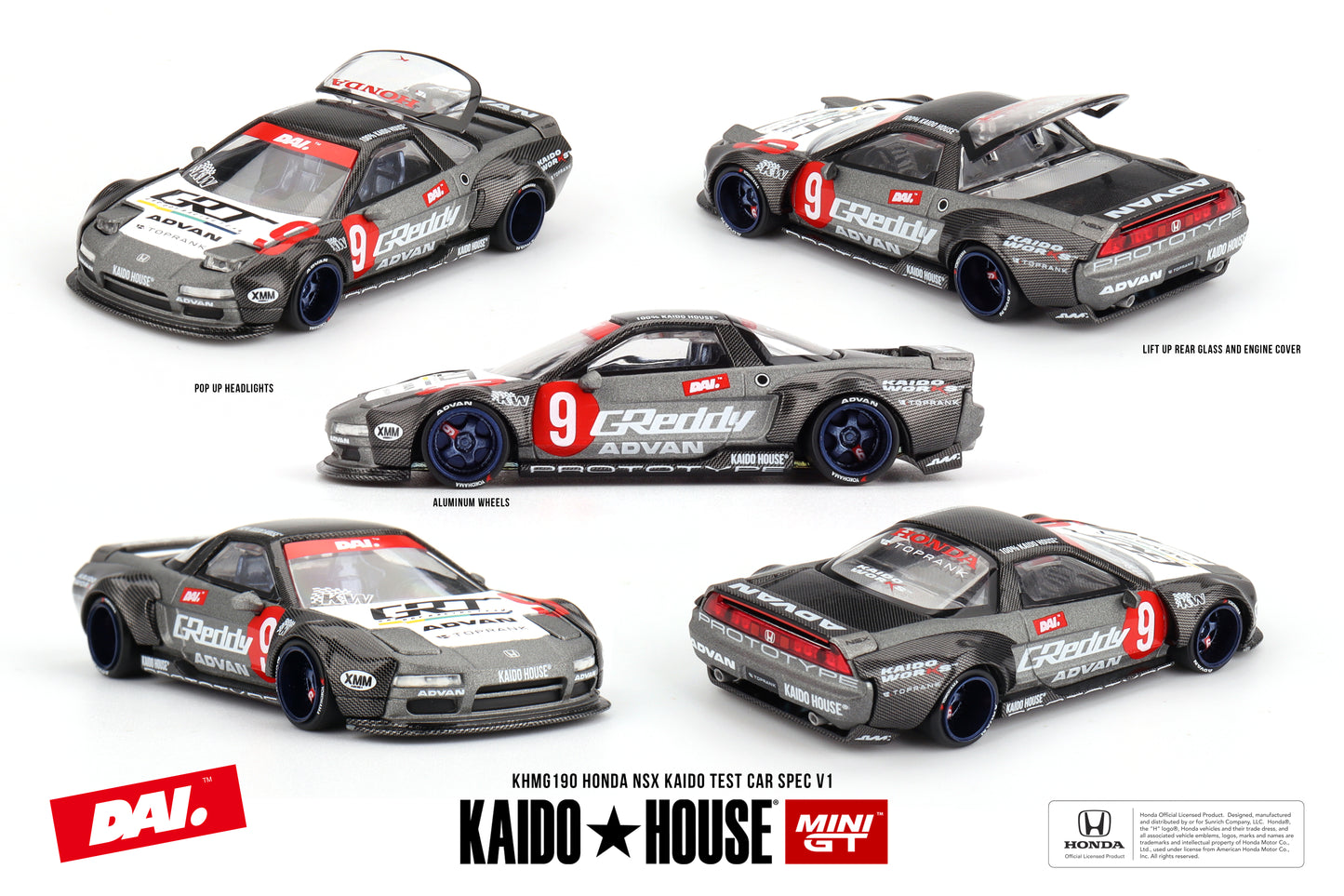 KHMG190 Honda NSX Kaido Test Car Spec V1
