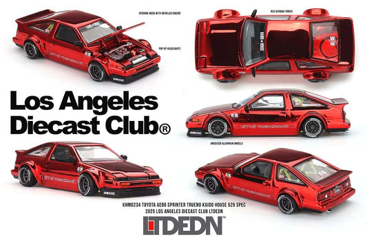 KHMG234 Toyota AE86 Sprinter Trueno Kaido House 525 Spec - Petersen Exclusive 2025