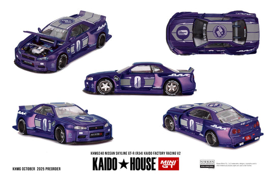 KHMG240 Nissan Skyline GT-R (R34) KAIDO RACING FACTORY V2