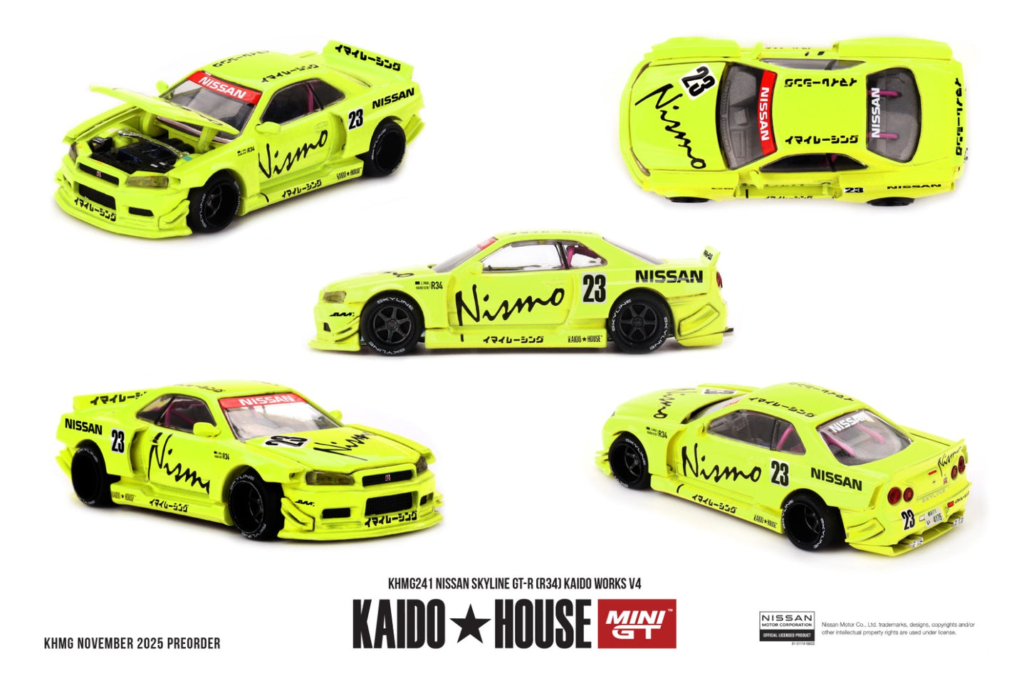 KHMG241 Nissan Skyline GT-R (R34) Kaido Works V4