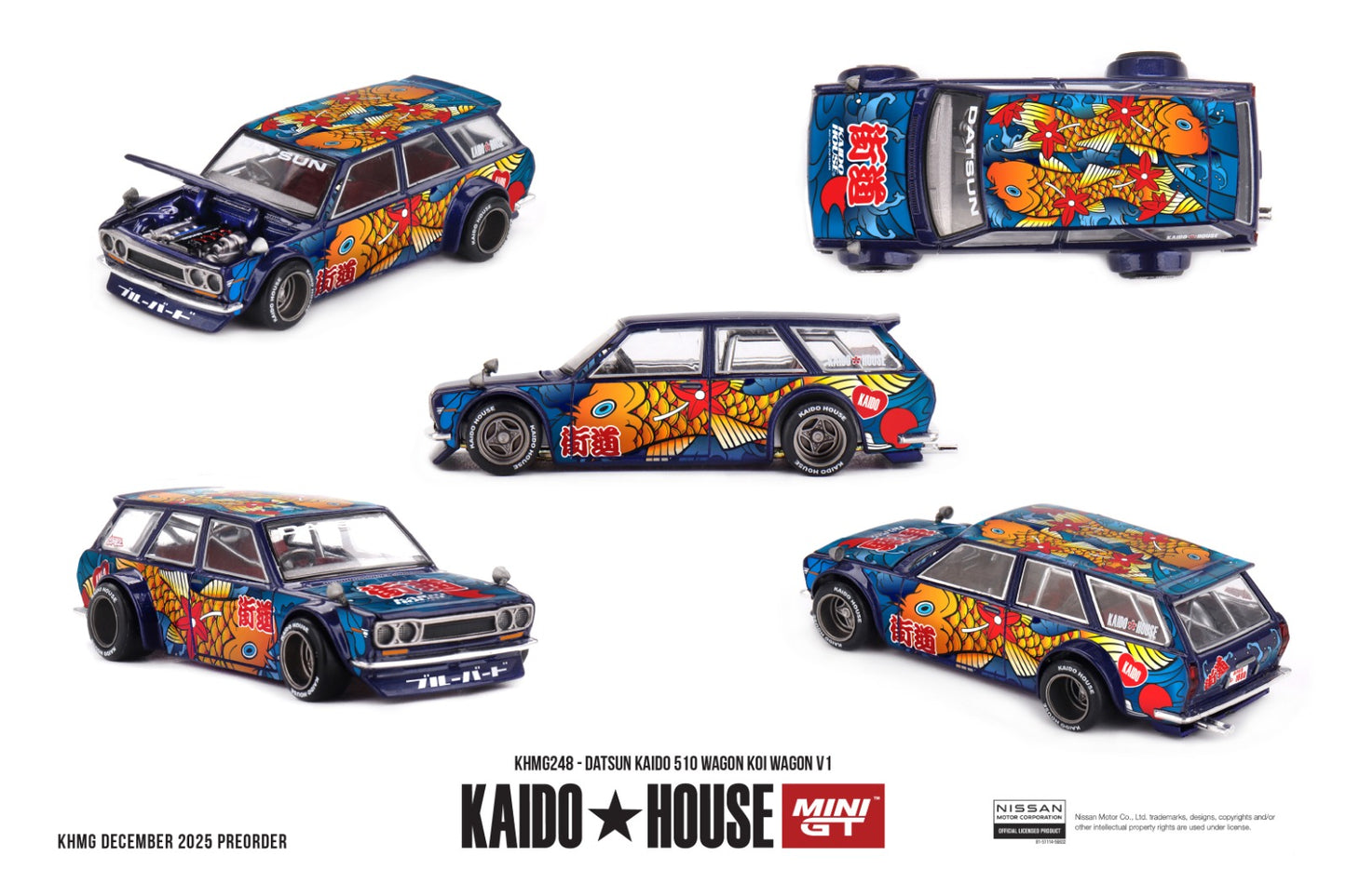 KHMG248 Datsun KAIDO 510 Wagon  Koi Wagon V1