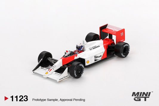 MGT01123-L McLaren MP4/4 #11 Alain Prost 1988 Japanese Grand Prix 2nd Place (Box)