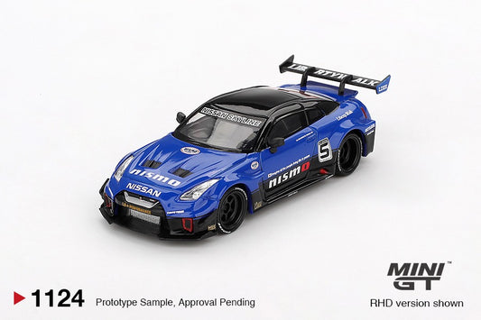 MGT01124 LB-Silhouette WORKS GT NISSAN 35GT-RR Ver.2 Blue