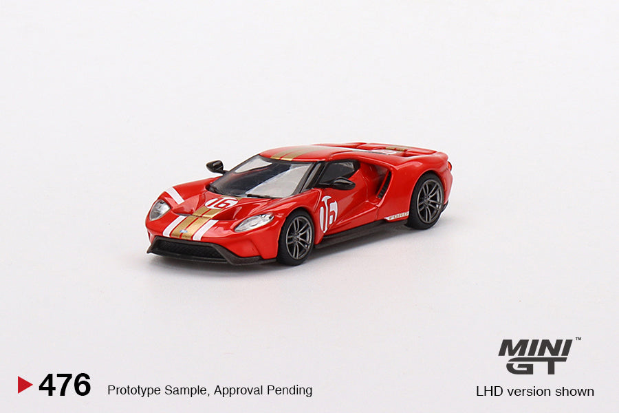 MGT00476 Red Ford GT Alan Mann Heritage Edition