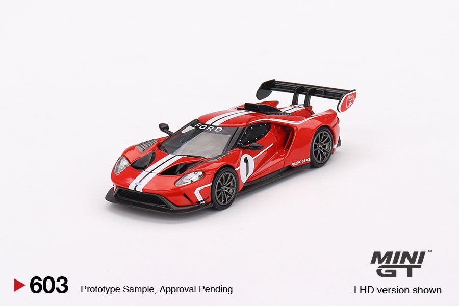 MGT00603 Red Ford GT MKII Rosso Alpha #013