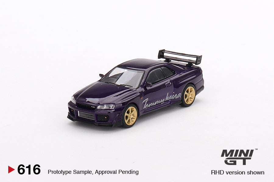 MGT00616 Midnight Purple Nissan Skyline GTR R34 Tommykaira R-z