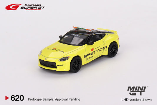 MGT00620 Yellow Nissan Z Performance 2023 SUPER GT Safety Car 2022 SUPER GT SERIES