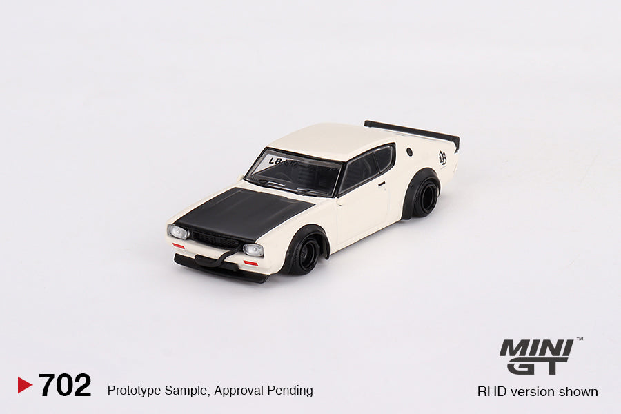 MGT00702 White Nissan Skyline Kenmeri Liberty Walk