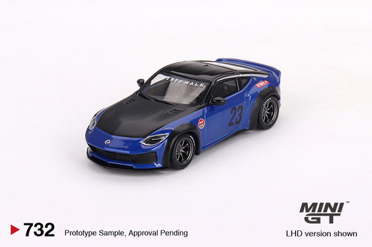 MGT00732 Seiran Blue Nissan Z LB-NATION WORKS