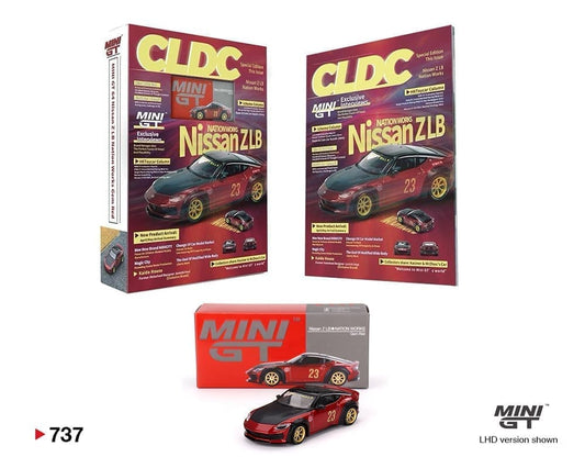 MGT00737 M Red CLDC Magazine Nissan Z LB Nation Works China Exclusive