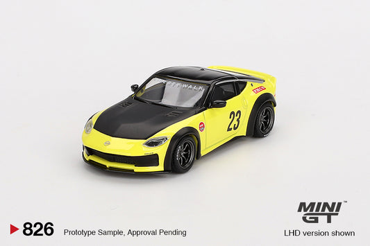MGT00826 Nissan Z LB NATION WORKS Ikazuchi Yellow