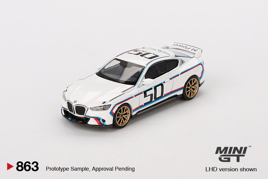 MGT00863 (Box) BMW 3.0 CSL White - MiniGT