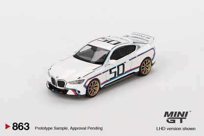 MGT00863 (Box) BMW 3.0 CSL White - MiniGT