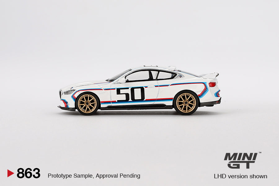 MGT00863 (Box) BMW 3.0 CSL White - MiniGT