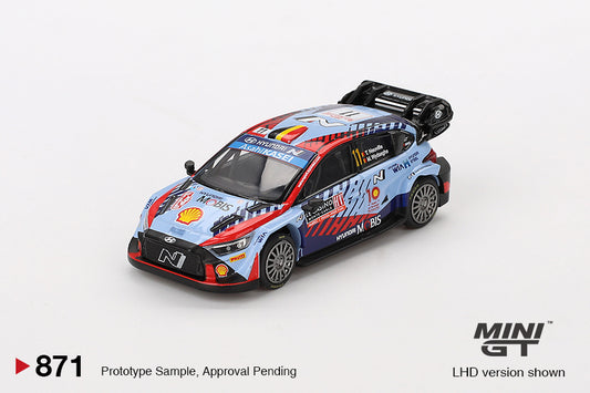 MGT00871 (Box) Hyundai i20 N Rally1 Hybrid #11 2024 Rallye Monte-Carlo Winner