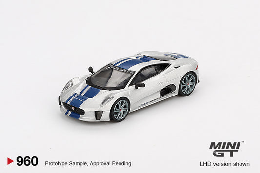 MGT00960 Jaguar C-X75 Silver LHD