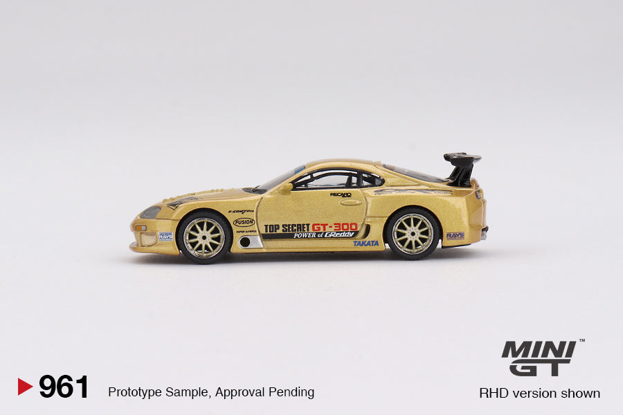 MGT00961 Toyota Supra (A80) Top Secret GT-300 Top Secret Gold