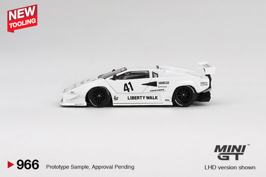 MGT00966 Lamborghini Countach LB-WORKS White 2024 Tokyo Auto Salon