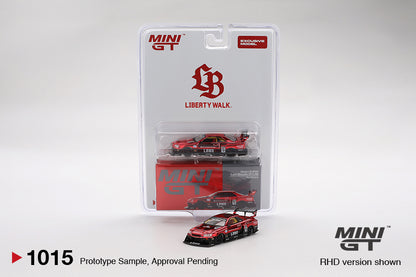 MGT01015 Brazil Exclusive Nissan LB-ER34 Super Silhouette Skyline Red Chrome