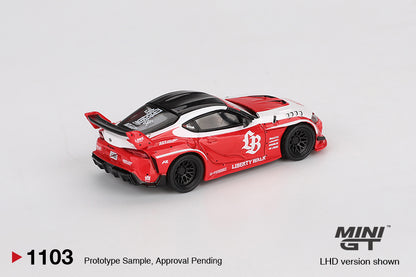 MGT01103 LB★WORKS Toyota GR Supra Red/White