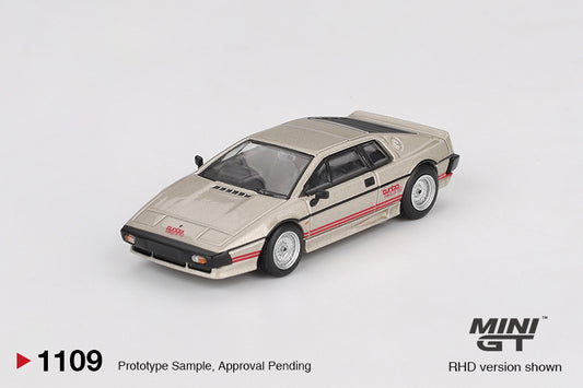 MGT01109-R Lotus Esprit Turbo Metallic Silver