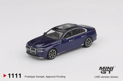 MGT01111-R BMW i7 xDrive60 Tanzanite Blue Metallic