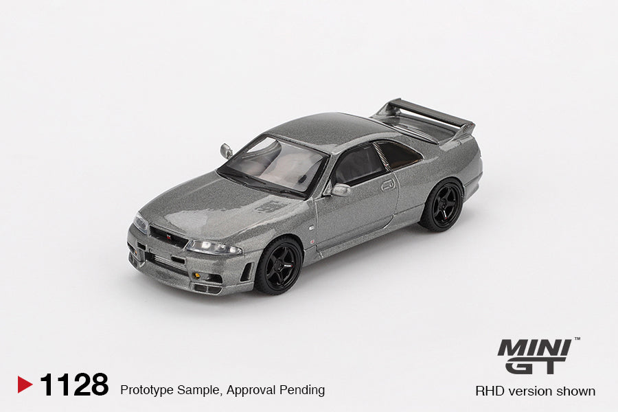 MGT01128 NISSAN Skyline GT-R Dark Metal Gray (NISMO BCNR33 CRS Version) - MiniGT 1:64