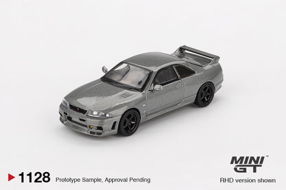 MGT01128 NISSAN Skyline GT-R Dark Metal Gray (NISMO BCNR33 CRS Version) - MiniGT 1:64