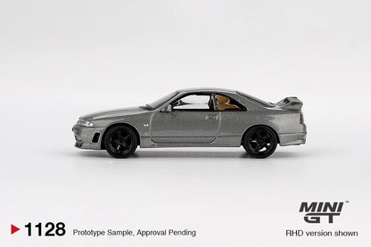 MGT01128 NISSAN Skyline GT-R Dark Metal Gray (NISMO BCNR33 CRS Version) - MiniGT 1:64
