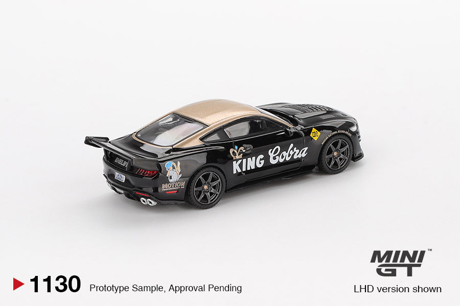 MGT01130 Shelby GT500 Dragon Snake Concept Black/Gold - MiniGT 1:64