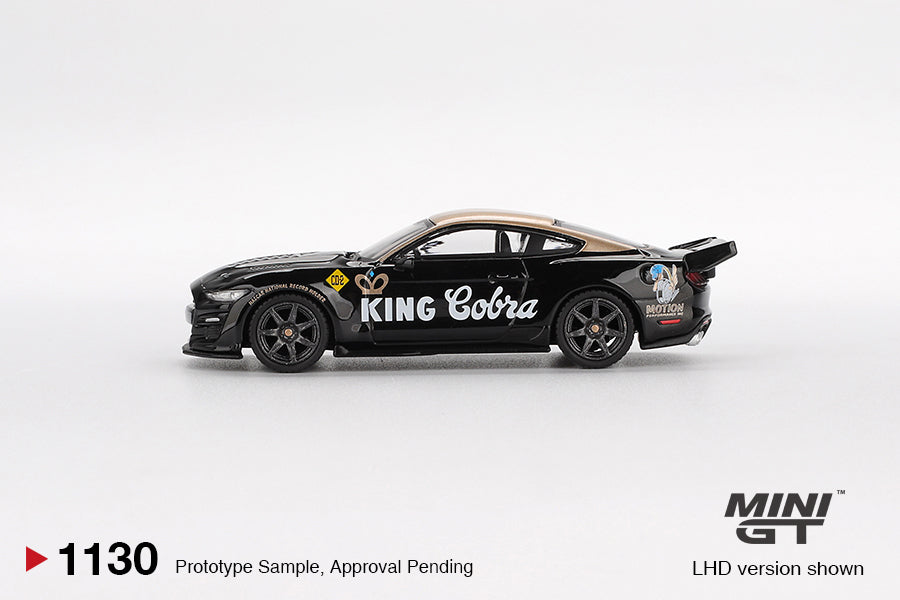 MGT01130 Shelby GT500 Dragon Snake Concept Black/Gold - MiniGT 1:64