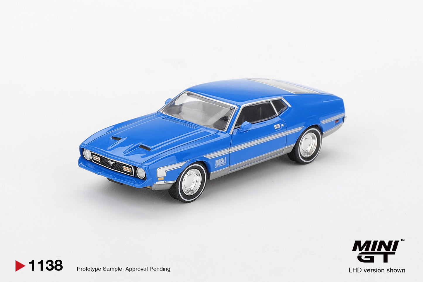 MGT01138 Ford Mustang Mach 1 Grabber Blue
