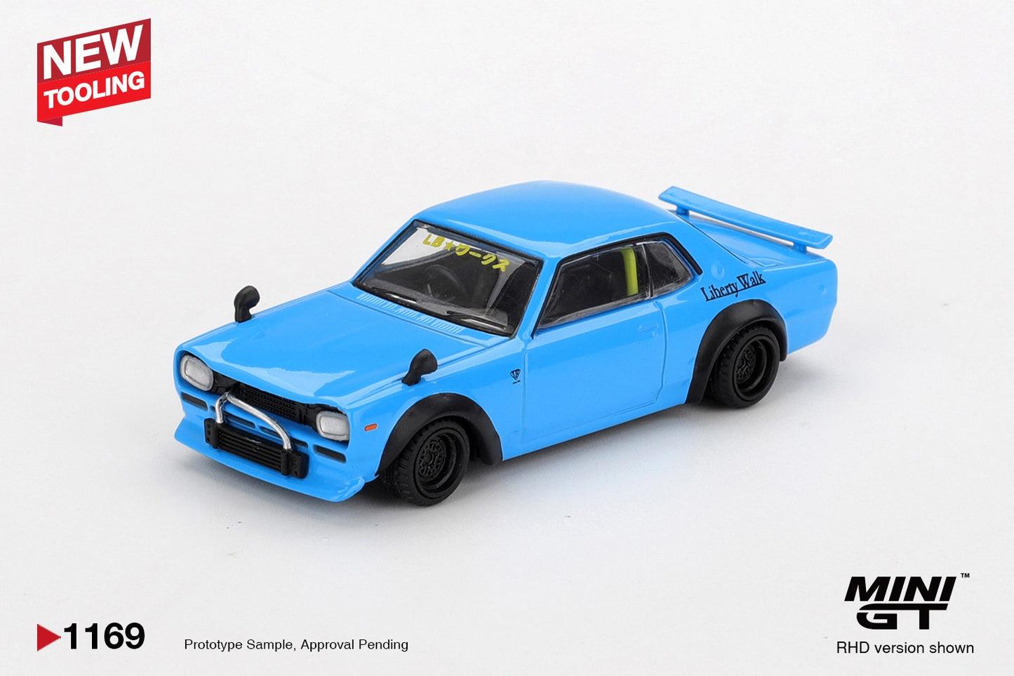 MGT01169 BL Nissan LB Works HAKOSUKA Baby Blue