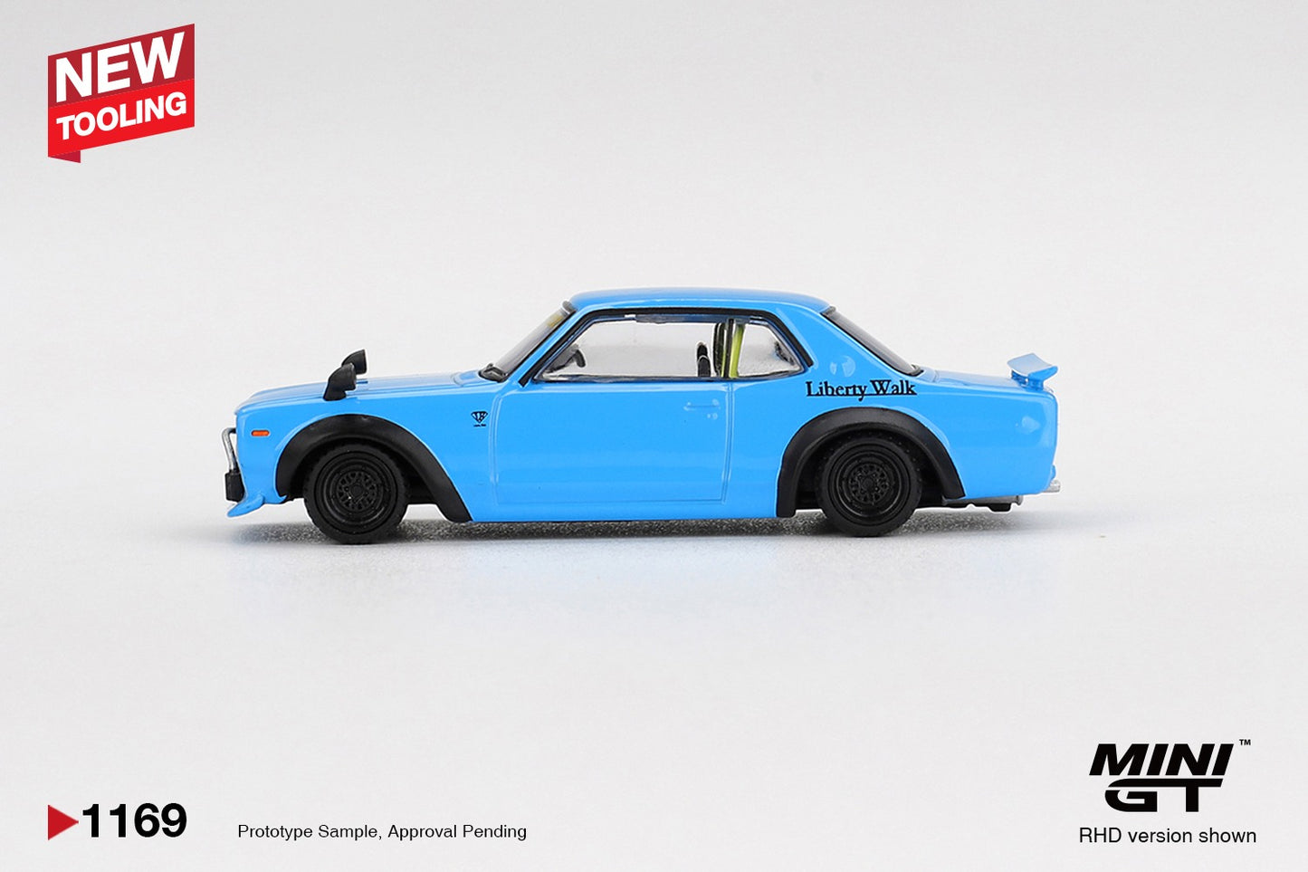 MGT01169 BL Nissan LB Works HAKOSUKA Baby Blue