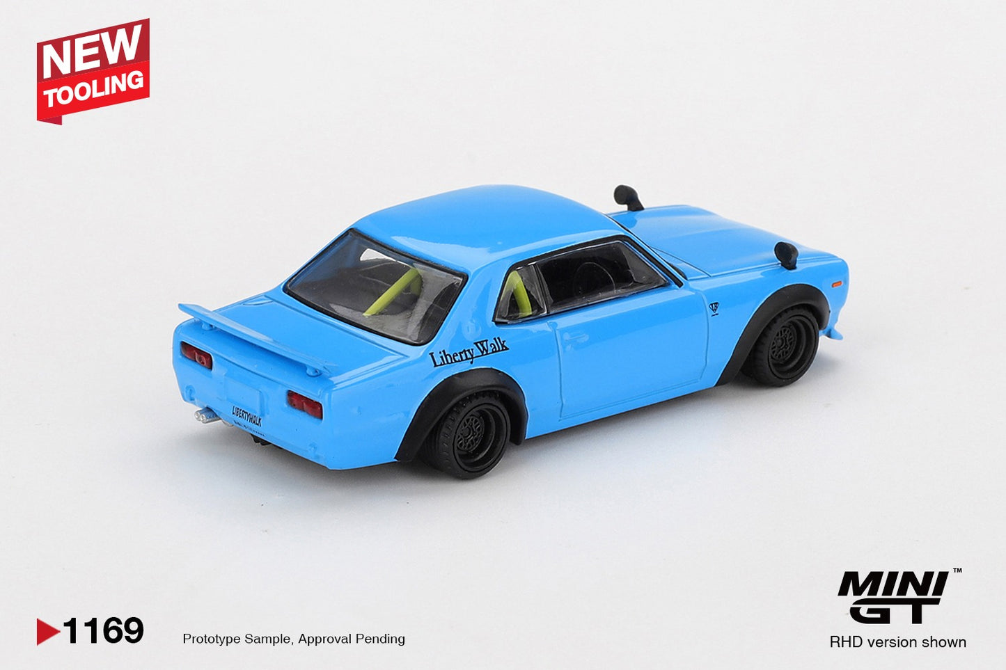 MGT01169 BL Nissan LB Works HAKOSUKA Baby Blue