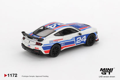 MGT01172 BL Ford Mustang Dark Horse #24 Ford Performance Racing School