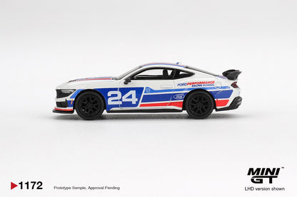 MGT01172 BL Ford Mustang Dark Horse #24 Ford Performance Racing School