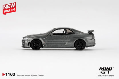 MGT01160 BL Nissan Skyline GT-R Dark Metal Gray (NISMO BNR34 CRS Version)