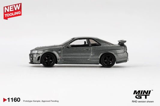 MGT01160 BL Nissan Skyline GT-R Dark Metal Gray (NISMO BNR34 CRS Version)