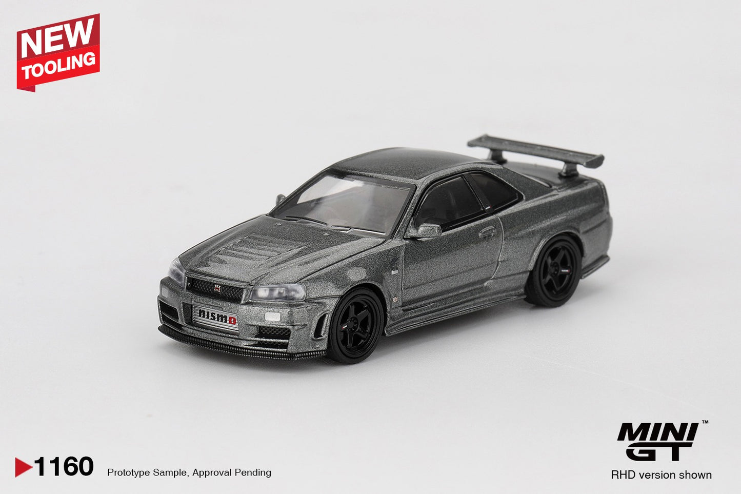 MGT01160 BL Nissan Skyline GT-R Dark Metal Gray (NISMO BNR34 CRS Version)